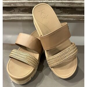 Reef Women's Banded Double Strap Horizon 2.5 Platform Sandals Size 8